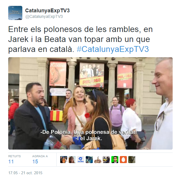 agencia redes sociales Catalunya Experience TV3