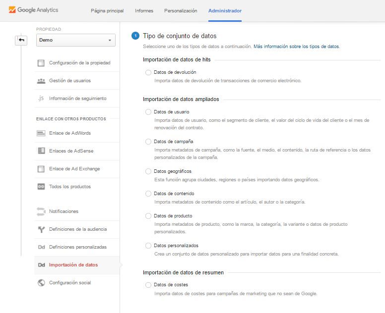 importación-de-datos-Google-Analytics