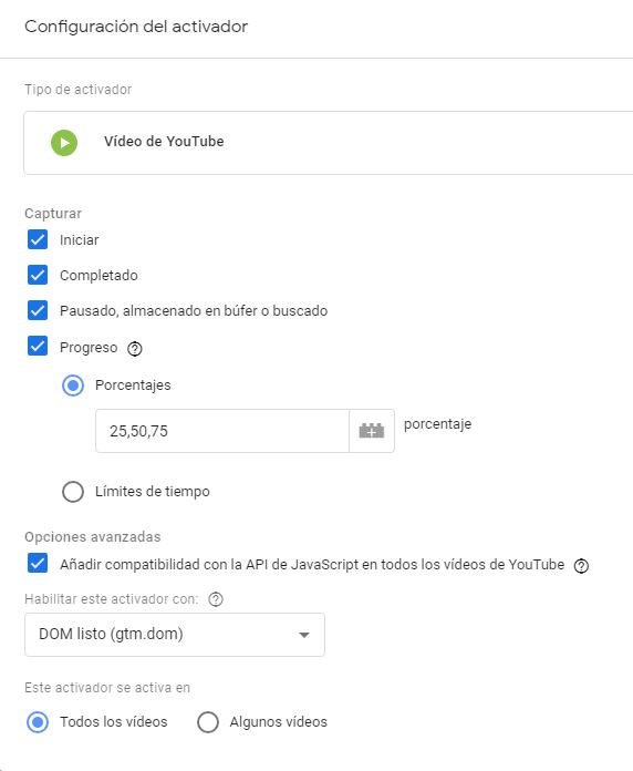 activador video youtube